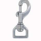 #017 Flat Swivel Snap 1" SS