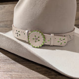 BTB Flower Overlay Hatband 1"