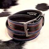 Men's Red White Blue Belt BTB