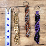 Paracord Double Helix Key Chain BTB