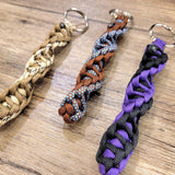 Paracord Double Helix Key Chain BTB