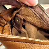 Hand Made Leather Dual Purpose Embossed Gator Purse BTB