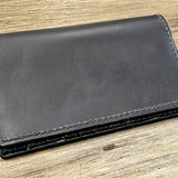 Leather Checkbook Passport Wallet BTB