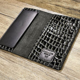 Leather Checkbook Passport Wallet BTB