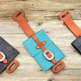 All Leather Back Cinch Pocket BTB