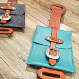 All Leather Back Cinch Pocket BTB