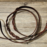 Braided Leather Single Rein 8" BTB