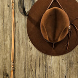 Split Style Leather Hat Hanger Holder Assort. BTB