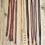 Split Style Leather Hat Hanger Holder Assort. BTB