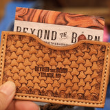 BTB Hand Tooled Card Wallet