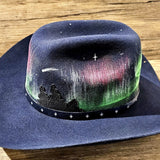 Northern Lights Custom Wool Hat Navy BTB