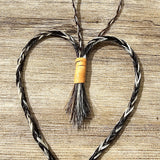 Horse Hair Heart Hand Made BTB