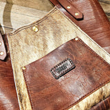 All Leather Hair On Tote Hand Made BTB