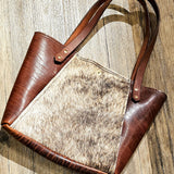 All Leather Hair On Tote Hand Made BTB