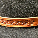 Hand Made Medium Oil Rope Hatband BTB