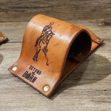 Laser Cut Leather Phone Tablet Stand Holder BTB