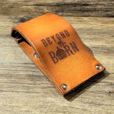 Laser Cut Leather Phone Tablet Stand Holder BTB