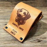 Custom Leather Phone Tablet Stand Holder BTB