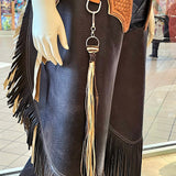 Custom Made Buffalo Leather Chaps BTB Large