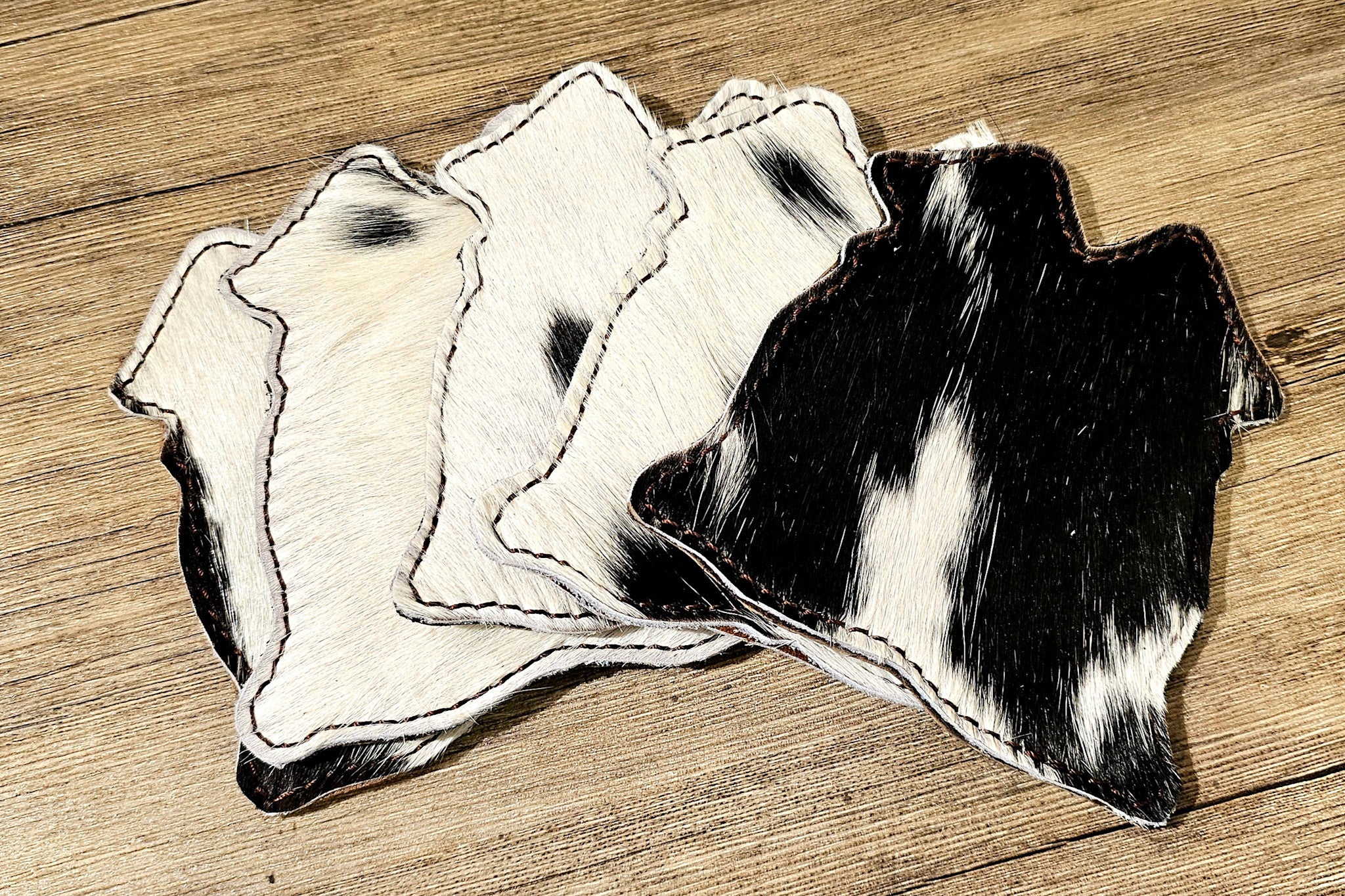 Hair On Cowhide Coaster BTB