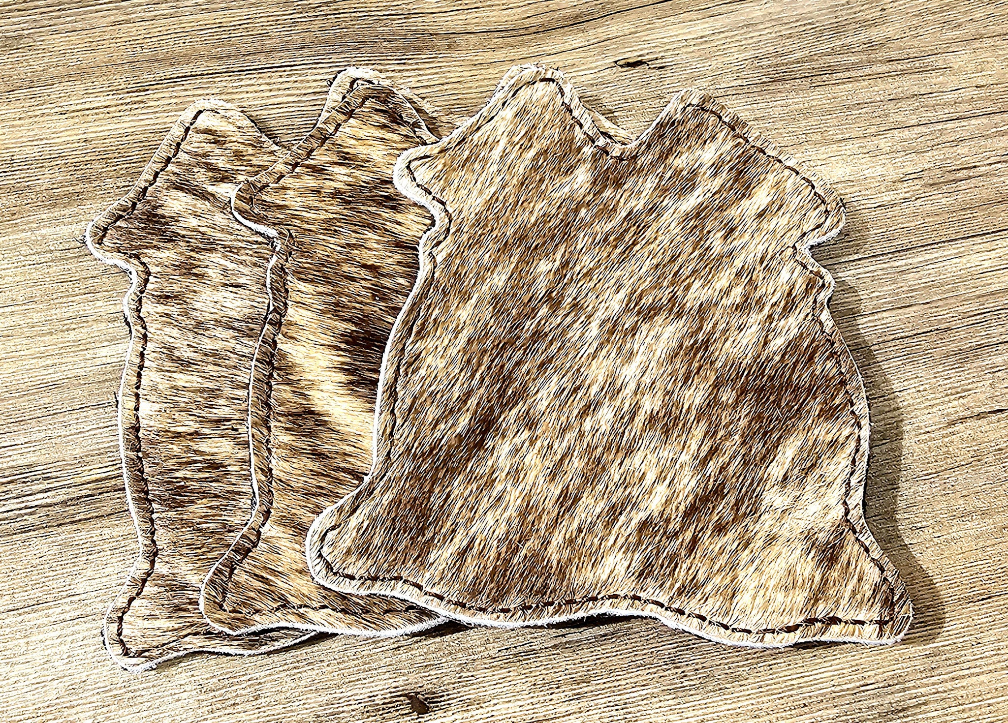 Hair On Cowhide Coaster BTB