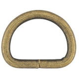 #3250 Welded Dee Antique Brass 1"
