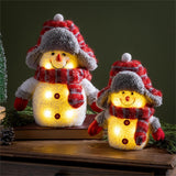 Woodland Storybook LED Snowman