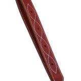 Stitched Leather Off Billet 1 3/4"