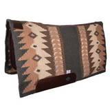 Fuse Navajo Top Steam Pressed Saddle Pad  3/4" Charcoal