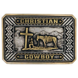 Attitude Buckle Christian Cowboy