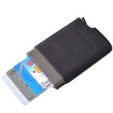 RFID Credit Card Safe & Wallet-Black