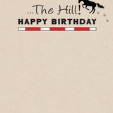 Horse Hollow Birthday Card Up & Over