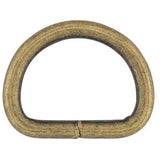 #3250 Welded Dee Antique Brass 1"