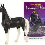 National Velvet Horse & Book Set