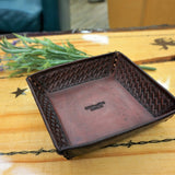 Hand Tooled Valet Tray