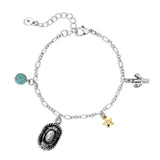 Light Hearted Charm Bracelet