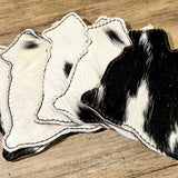 Hair On Cowhide Coaster BTB