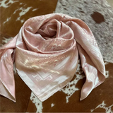 Wild Rag Blush Pink Jacquard