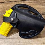 Leather Pancake Holster 1911 Belt BTB