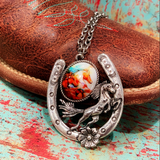 Get Off Your High Horse Necklace