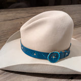 BTB Flower Overlay Hatband 1"