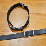 Leather Adjustable Metal Side Release Collar BTB