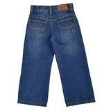 Boys Boot Stitch Boot Cut Jean - Medium Wash