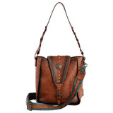 Red Dirt Hat Crossbody Tan W/Concho