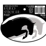 Horse Hollow Euro Sticker