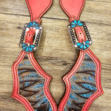Inlay Spur Straps Pink Blue BTB