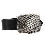 Attitude Buckle Classic Impressions Waving American Flag