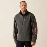 Men's Logo 2.0 Softshell - Charcoal/Americana