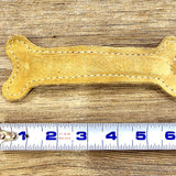 Natural Leather Dog Bone Medium BTB