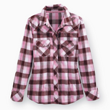Pink Chocolate Flannel Shirt